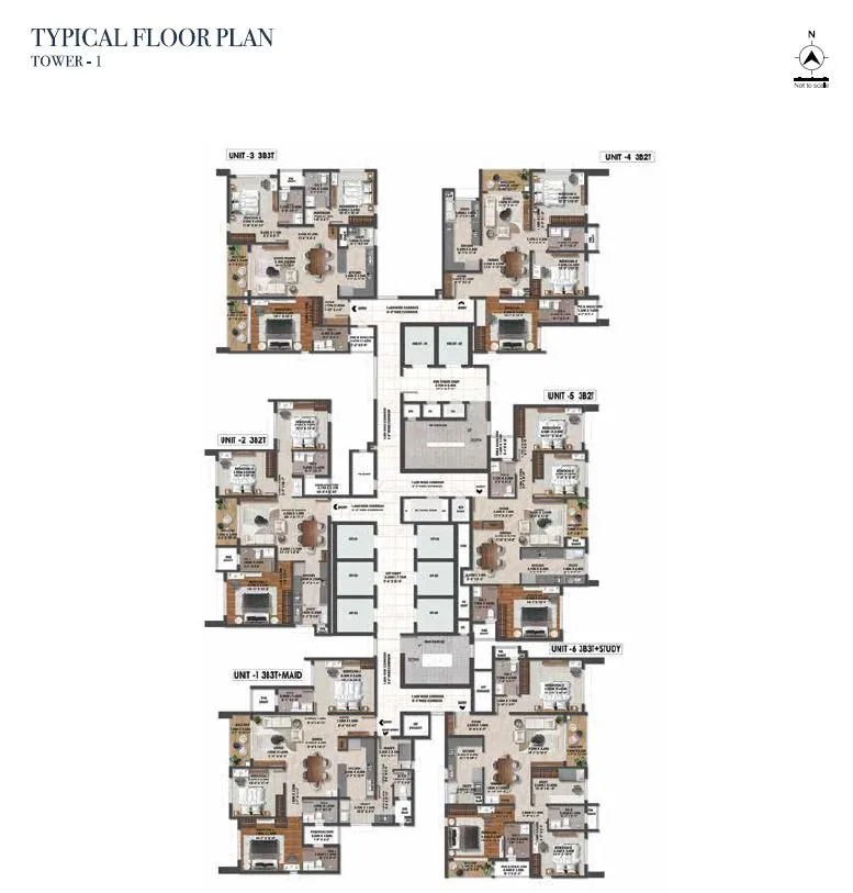 Brigade Altius Floor Plan